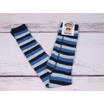 Chlapecké oblečení České bambusové kamaše legíny TREPON STELA modrošedé vhodné i pro alergiky a atopiky velikost oblečení - děti: 80/86