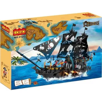 ostatní stavebnice Cogo Pirates 3120 807 dílků