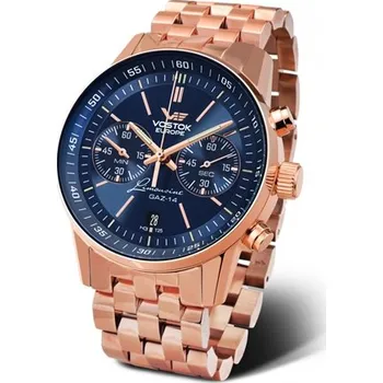 Hodinky Hodinky Vostok Europe GAZ-14 Chrono Tritium 6S21/565B596B + Dárek zdarma