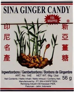 Bonbon Sina Ginger Candy 56 g