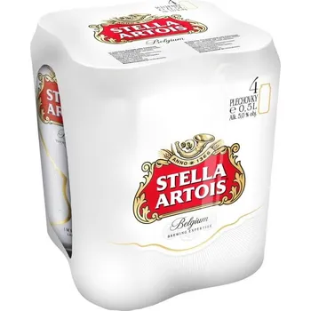 Pivo Stella Artois 11,4° 4x 0,5 l