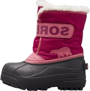 Dívčí sněhule Recenze Sorel Snow Commander růžové 28