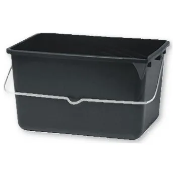 Malířský štětec Vědro plastové 12 l Color Expert (Plastový černý kýbl na barvu 12 l)