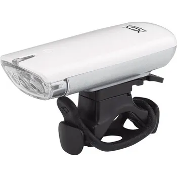 Cyklosvítilna XOX LED supersvítivé přední světlo / blikačka - bílé