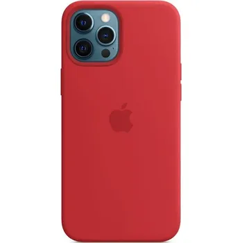 Pouzdro na mobilní telefon Apple Silicone Case MagSafe pro iPhone 12 (Product) červený