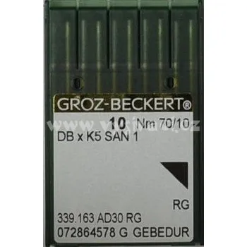 jehla DBxK5 70 SAN1 GEBEDUR - vyšívání čepic, balení 10ks nebo 100ks Jednotka: balení 10ks