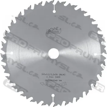 Pilový kotouč Pilový kotouč pro příčné a podélné řezání dřeva s SK, 225383-35, 400x3,6x30 mm LWZ-36 Z