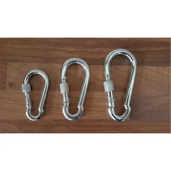 karabina Karabina HASIČSKÁ / HÁKOVÁ S POJISTKOU - 3 velikosti