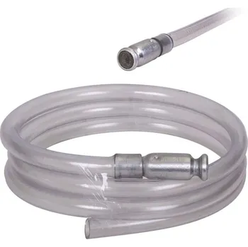 Čerpadlo Přečerpávač paliva / pumpa na olej vodu naftu benzín - 17mm / vestavěný filtr / manuální