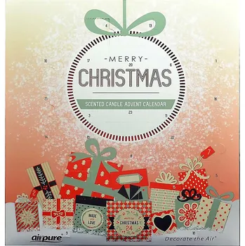 Svíčka Airpure Adventní kalendář se svíčkami 24 ks