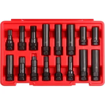 Gola hlavice MAGNUS Nástrčné hlavice na bezpečnostní šrouby kol neobvyklých rozměrů 16ks