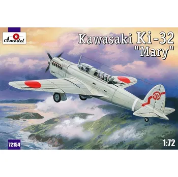 Plastikový model A model 1/72 Kawasaki Ki-32 'Mary' grey scheme