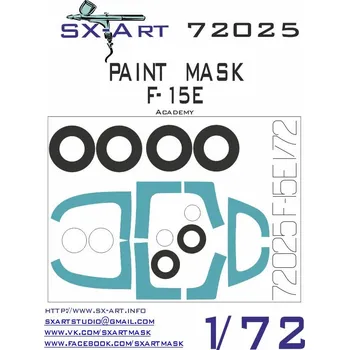 Plastikový model SX-ART 1/72 F-15E Painting Mask (ACA)