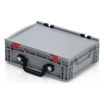 přepravka pro zvíře Přepravka s víkem 40x30x13,5 cm, 1 madlo dlouhá strana