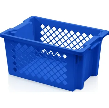 Přepravka na jídlo Přepravka stohovatelná SN děrovaná 60x40x30