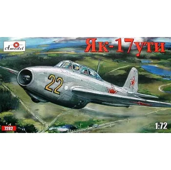 Plastikový model A model 1/72 Yak-17 UTI