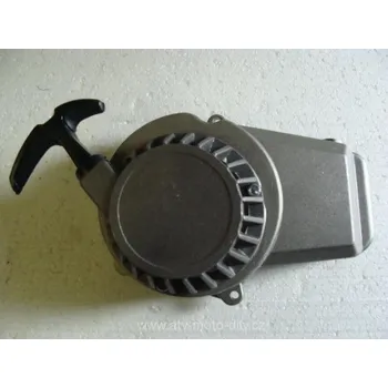 Minicross startér kovový s kovovým šnekem (Náhradní diel minicross, minibike)