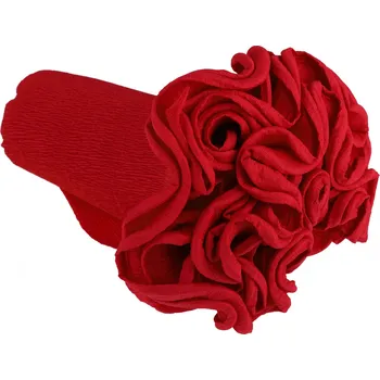 Krepový papír Krepový kornout 25cm x 2,5m 589-ČERVENÁ