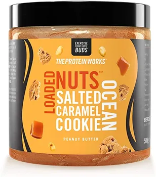 TPW Loaded Nuts Peanut Butter 500 g Salted Caramel Cookie Ocean