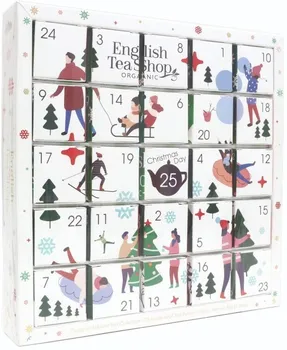 čaj English Tea Shop Puzzle BIO Bílý adventní kalendář 25 ks