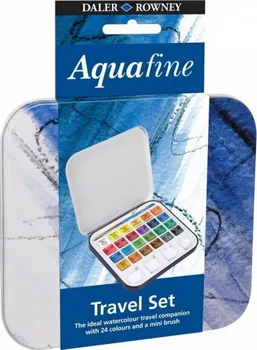 Vodová barva Daler Rowney Aquafine Travel Set 24 ks