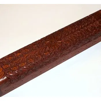 Vonná tyčinka Stojánek - dřevo /truhlička vyřezávaná