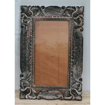 Rám na obraz Ručně vyřezaný rám se sklem R2 40x60cm