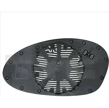 Auto zrcátko Sklo pro zpětné zrcátko TYC 303-0131-1