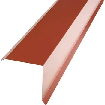 Závětrná lišta krycí PRECIT pro plechovou krytinu 1000 mm, 3009 oxidovaná červená