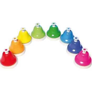 Hudební nástroj pro děti Barevné zvony s tlačítky