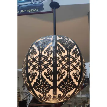 Kovový lustr Aladin 45cm Black