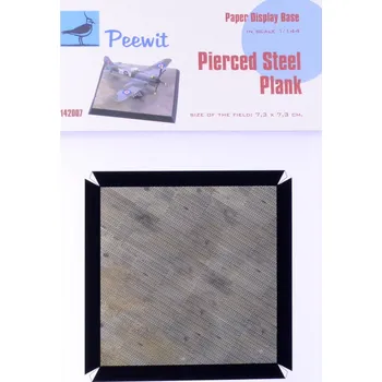 Plastikový model Peewit 1/144 Paper Display Base - PIERCED STEEL PLANK