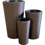 Sada květináčů INDIA 74/54/44cm