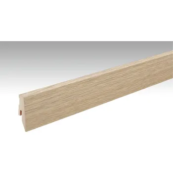 soklová lišta Meister 3PK Dub farmářský světlý 6831, Obvod.lišta nácvak, 6938236831