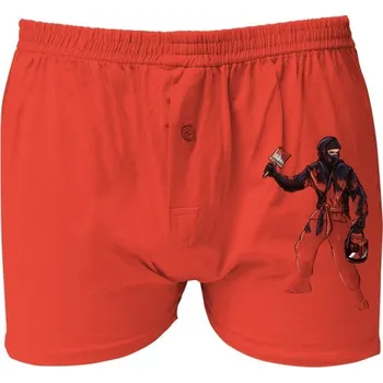 Boxerky Kariban s potiskem Neviditelny Ninja pánské