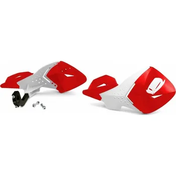 UFO kryty rukojetí ESCALADE, barva bílá/červená (s uchycením 22mm)