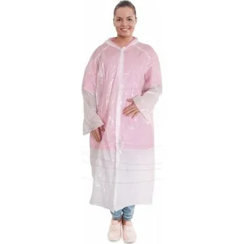 Jednorázový oděv Wimex 68171 pláštěnka s kapucí 10 ks