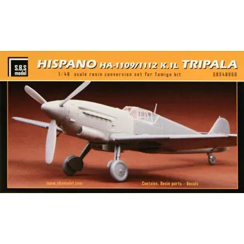 Plastikový model S.B.S model 1/48 HA-1109/1112 K.1L TRIPALA Conv.set (TAM)