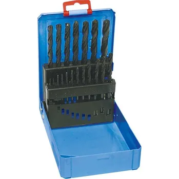 Příslušenství k nářadí NÁSTROJE CZ Sada vrtáků 19-ti dílná 1,00-10,00x0,5mm DIN338RNHSSCX Lesklá, kov