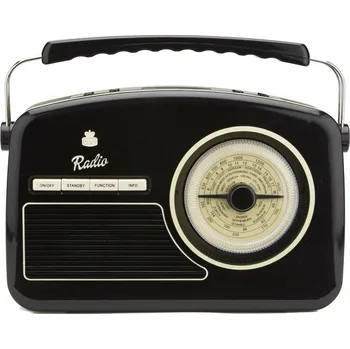 Radiopřijímač GPO Retro Rydell Nostalgic DAB Radio Black