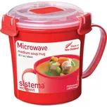 Sistema Microwave 41687 656 ml červený