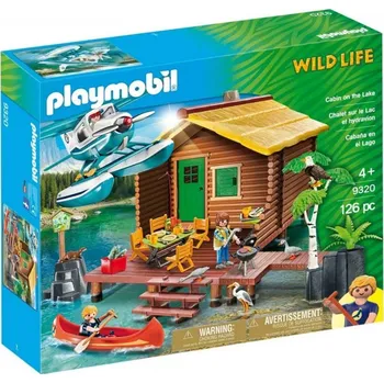 Stavebnice Playmobil Playmobil 9320 Dovolená v chatě u jezera