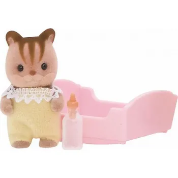 Figurka Sylvanian Families Baby hnědá veverka