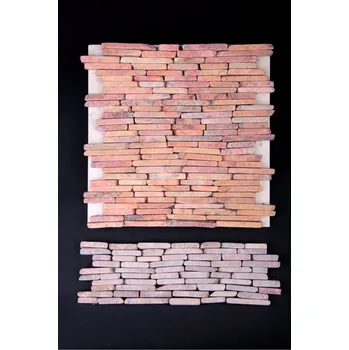 Obklad Kamenná mozaika MZ20 30x10cm (sokl, dělící pásek listela, obklad)