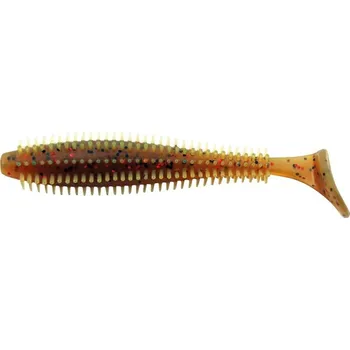 Umělá nástraha Gumová nástraha Ripper Fox Rage Spikey Shad 12cm Motor Oil (UV)