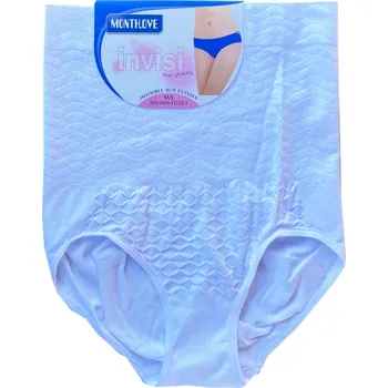 Stahovací kalhotky Numberoplus Dámské tvarující kalhotky se zvýšeným pasem - Monthlove ( Push – up) Barva: Bílá, Velikost: M/L