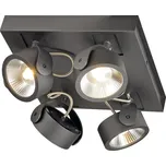 SLV 1000135 Kalu, černá LED bodovka, 4x10W 60° LED 3000K, 28x29cm