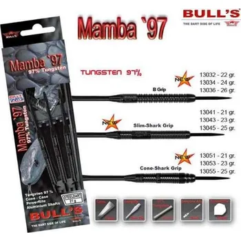 Šipka Bull´s Šipky Steel Mamba 97 B Grip 24gr. 13034