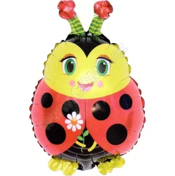 Balónek Fóliový balónek Beruška 67 cm (6863) (0234) (6132)