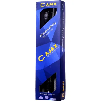 AJAX Sada dílenských pilníků 250/2, 3 ks (286203932525)